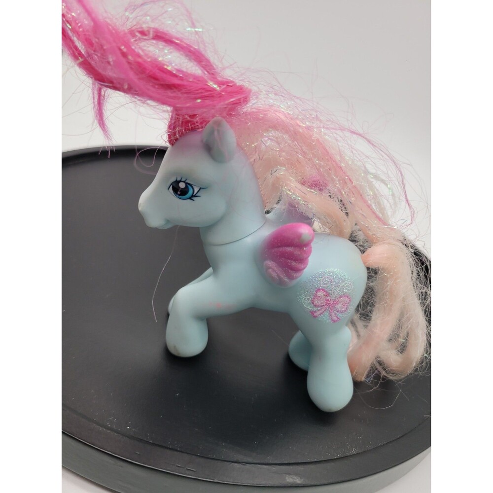 My Little Pony G3 Twirlerina Pegasus Crystal Princess Blue Pink Hasbro 2005